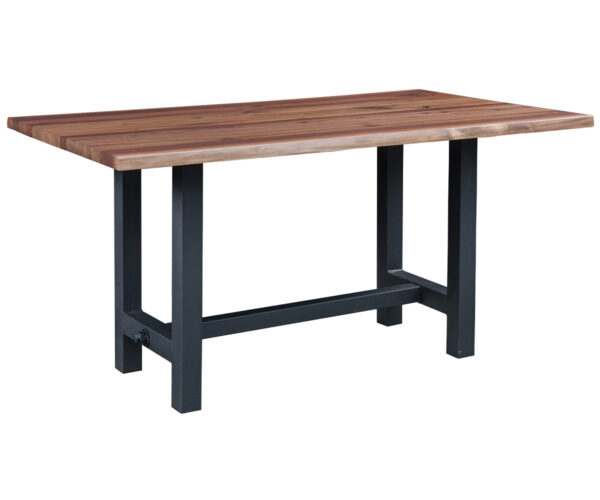 Boulder Creek Live Edge Solid Top Table - 30" x 48"