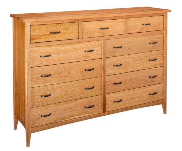 Cherry Fork 72" 11 Drawer Dresser