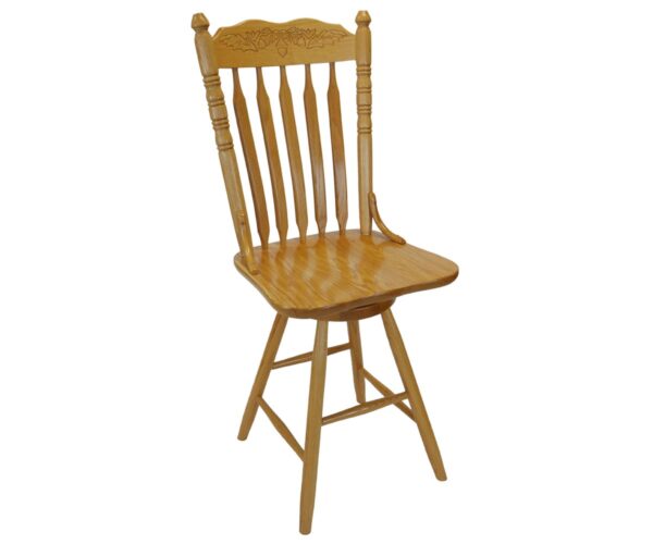 Bent Cattail Bar Stool